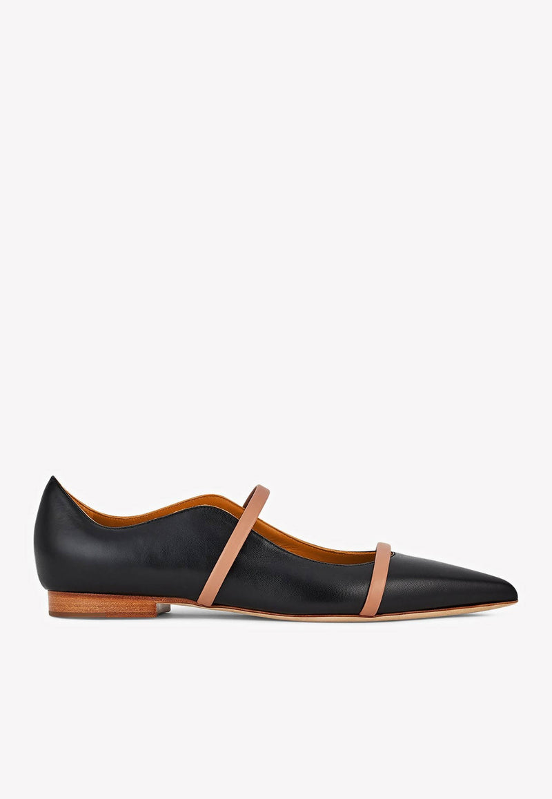 Maureen Flats in Nappa Leather