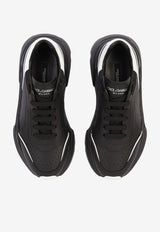 Dolce 
Gabbana Daymaster Nappa Calfskin Sneakers Black CK1791 AX589 89690