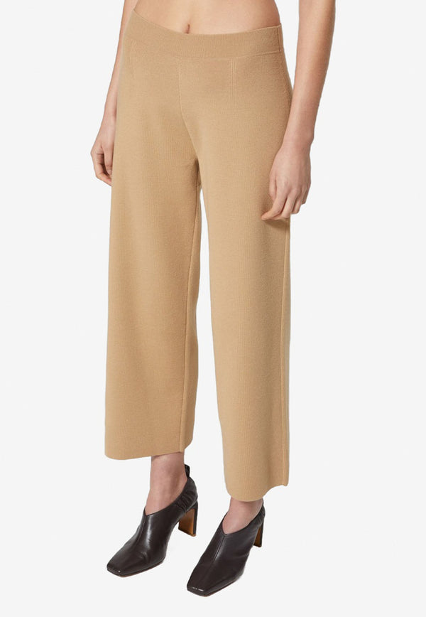 Jonathan Simkhai Lenore Knit Pants Beige JSCFW210000006375