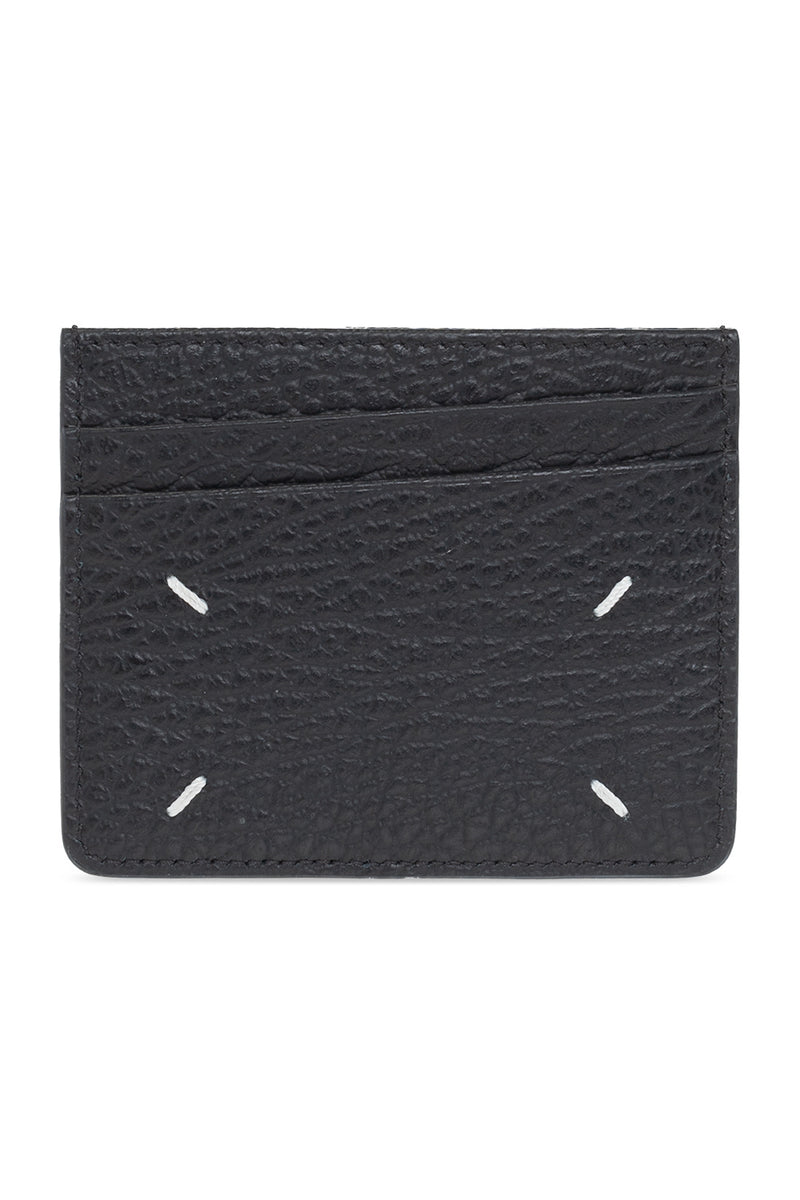 Four-Stitch Leather Cardholder