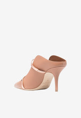 Malone Souliers Nude Maureen 70 Mules in Nappa Leather MAUREEN 70-69 NUDE/ROSE GOLD