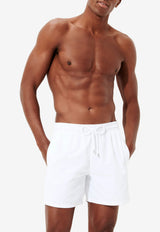 Vilebrequin White Moorea Nylon Swim Shorts MOOP701P-010