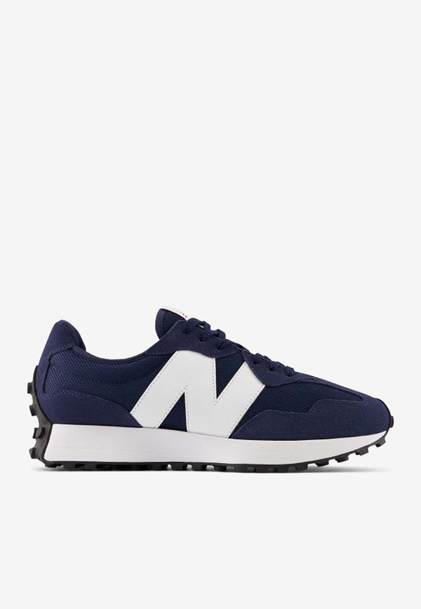 New Balance 327 Low-Top Sneakers in Natural Indigo with White MS327CNW