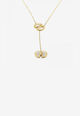 Djihan LadyBug Diamond Necklace in 18-karat Yellow Gold Gold Nec-160