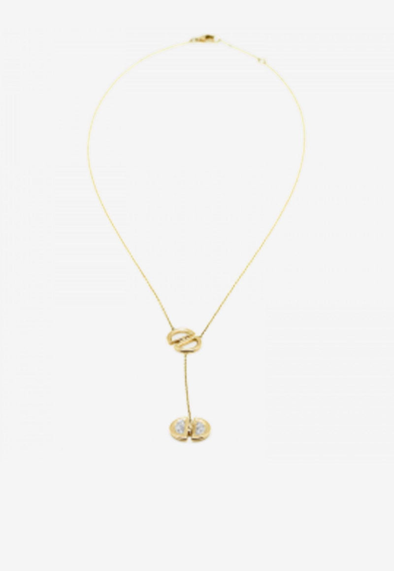 Djihan LadyBug Diamond Necklace in 18-karat Yellow Gold Gold Nec-160