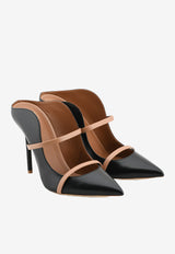 Malone Souliers Maureen 100 Mules in Nappa Leather Black MAUREEN100-50BLACK MULTI