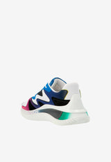 Valentino Wade Runner Sneakers in Neoprene and Fabric-Multicolor-VY2S0D95LBM KM0