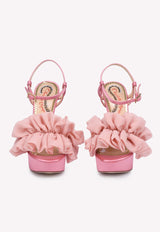 Serine 145 Ruffled Leather Heels