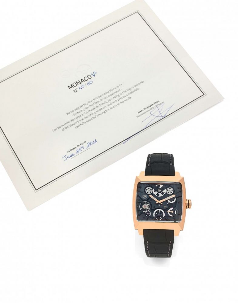 TAG HEUER,Monaco V4, ref. WAW2040-FC