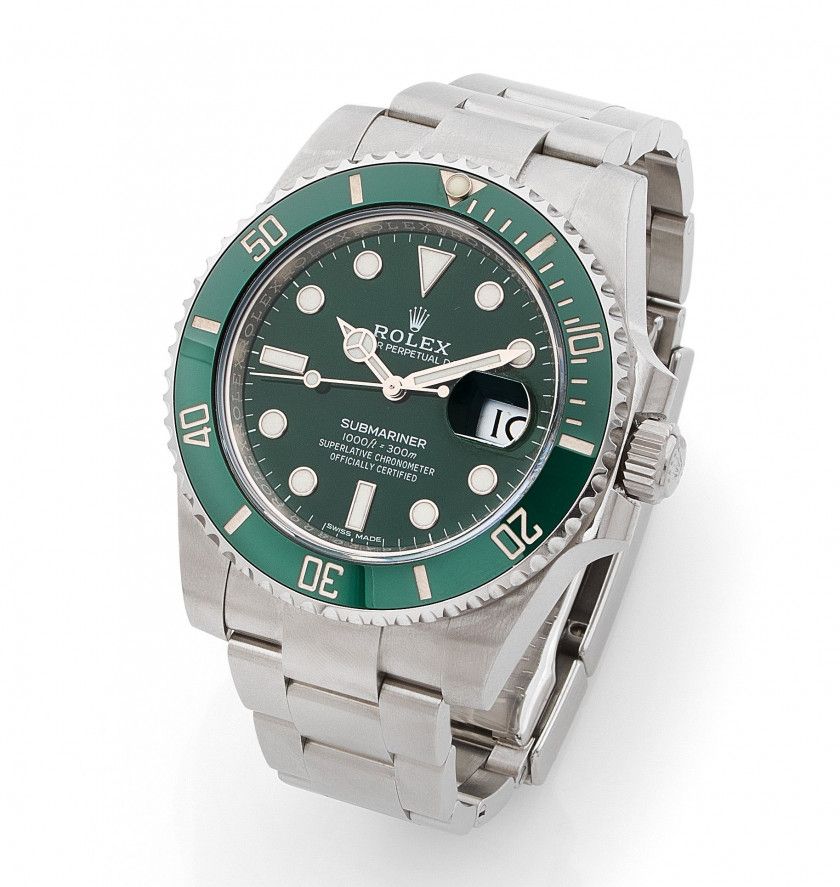 ROLEX Submariner Hulk, ref. 116610LV, n° 76A208D0,Vers 2018