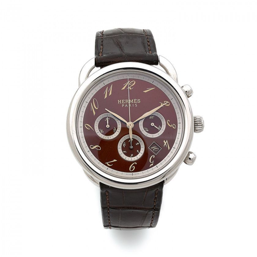 HERMES ARCEAU CHRONOGRAPHE, REF. AR4.910,VERS 2007