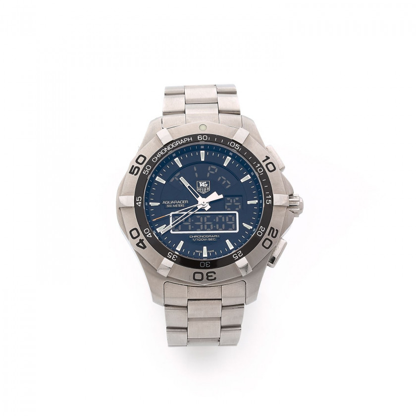 TAG HEUER Aquaracer, réf. CAF1010, n° NU0968,Vers 2008