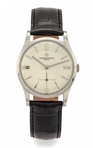 VACHERON & CONSTANTIN REF. 4073 STAINLESS STEEL.Vacheron & Constantin, Geneve, No. 520679, case No. 344917.Ref. 4073. Made circa 1955..Fine and rare, stainless steel wristwatch.
