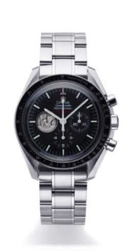 OMEGA SPEEDMASTER APOLLO 11 40TH ANNIVERSARY STEEL.Omega, Speedmaster Professional - 02:56 GMT, No. 0668/7969, case No..77217859, Ref. 31130423001002. Made in a limited edition of 7969 pieces.in 2009 to commemorate the 40th Anniversary of Apollo 11..Fine,