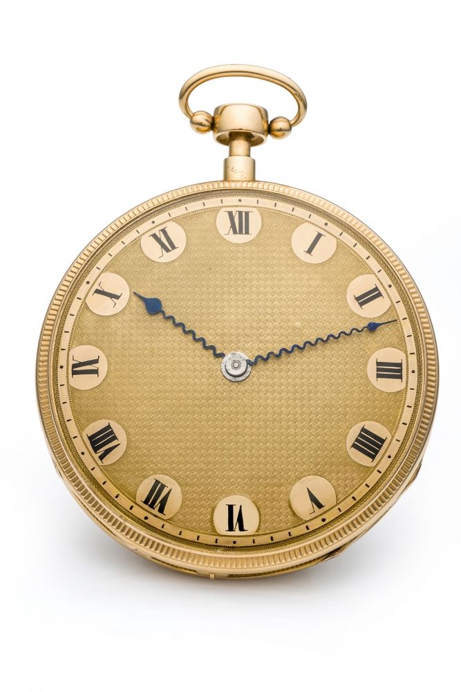 PIGUET & MEYLAN MUSICAL AND REPEATING POCKET WATCH Very fine and rare, 18K gold, quarter-repeating, musical pocket watch with music playing on the hour or at will.