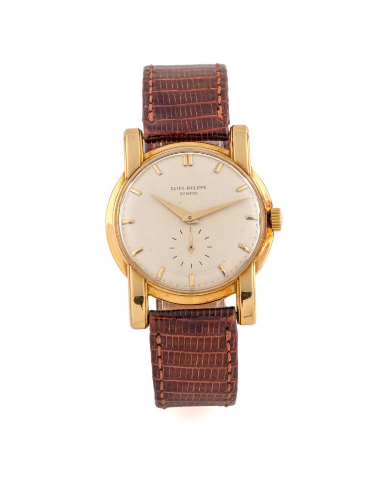 PATEK PHILIPPE, REF. 2428, LARGE STRAIGHT LUGS, YELLOW GOLD