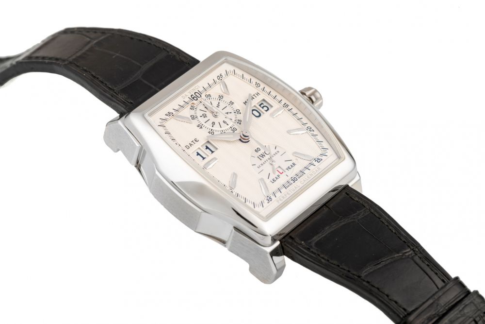 IWC, REF. 3762, DA VINCI PERPETUAL CALENDAR CHRONOGRAPH, No. 01, PLATINU