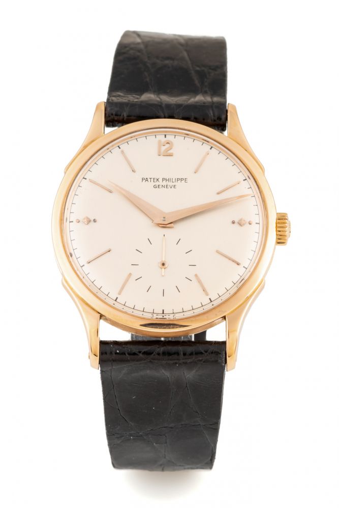 PATEK PHILIPPE, REF. 1589, OVERSIZE, PINK GOLD