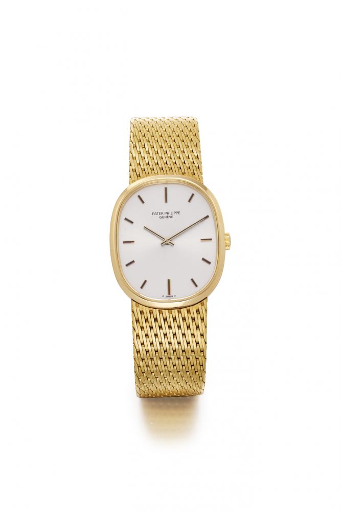 PATEK PHILIPPE REF 3748/1 ELLIPSE MANUAL-WINDING IN 18K YELLOW GOLD