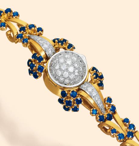 Diamonds and Sapphires.Patek Philippe & Co., Gen