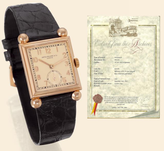 Pink Ref. 1458.Patek Philippe & Cie.Gen