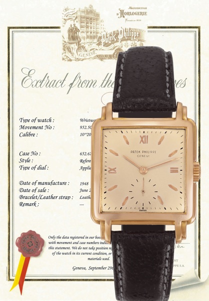 Pink Gold Ref. 2436.Patek Philippe & Cie, Gen