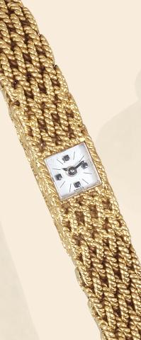 Ref. 4153.Yellow Gold Bracelet Watch.Vacheron & Constantin, Gen