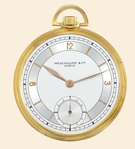 Yellow Gold Dress Watch, Two-Tone Dial.Patek, Philippe & Cie, Gen