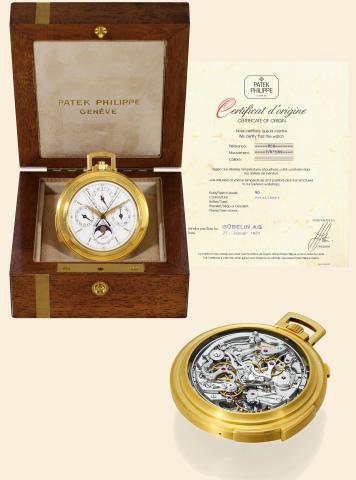 Watch with Nine Complications.Patek Philippe & Cie., Gen
