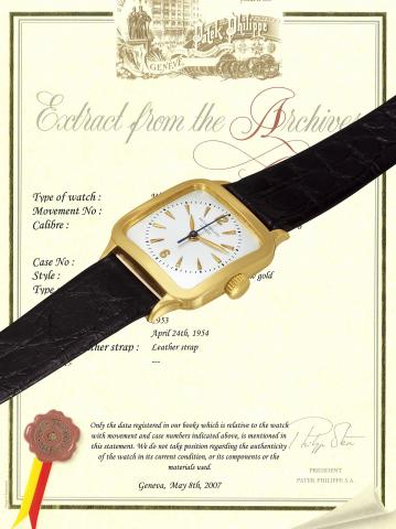 Yellow Gold Ref. 2514/1.Patek Philippe & Cie, Gen