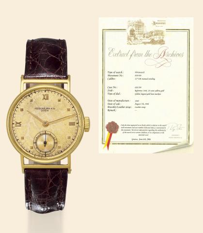 Yellow Gold Ref. 1446.Patek Philippe & Co., Gen