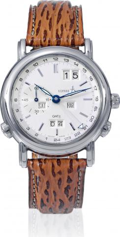 White Gold Perpetual Calendar GMT.Ulysse Nardin, Locle & Gen