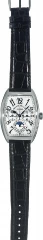 Cintree Curvex Master Banker Lunar Date.Franck Muller, Gen