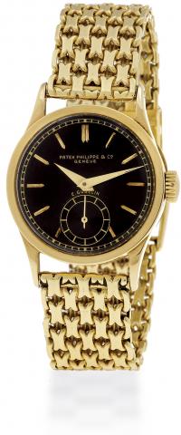 Ref. 448, Black Dial Calatrava.Patek Philippe & Co, Gen