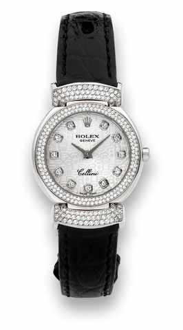 Rolex White Gold & Diamond Cellini.Rolex, Gen