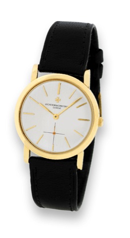 VACHERON & CONSTANTIN REF.4667.Vacheron & Constantin, Geneve, movement No. 533139.case No. 363157, Ref. 4667. Made circa 1953..Very fine and rare, thin, 18K yellow gold wristwatch.