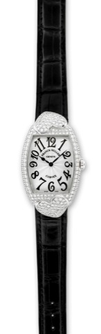 Franck Muller Curvex.White Gold & Diamonds _ Coeur.Franck Muller, Gen