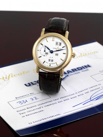 Yellow Gold Perpetual Ludwig.Ulysse Nardin, Le Locle & Gen