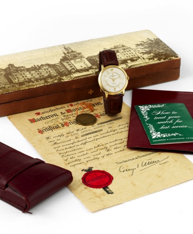 Vacheron & Constantin - Yellow Gold - Ref. 6394 - Two-Tone Dial.Vacheron & Constantin, Gen