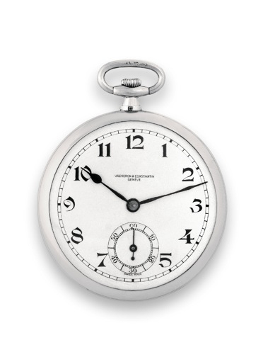 Vacheron & Constantin.White Gold Dress Watch.Vacheron & Constantin, Geneve, movement No. 393169, case.No. 804177, Ref. 7122. Made circa 1940..Fine and elegant, thin, 18K white gold keyless dress watch.