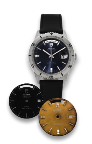 TUDOR REF. 7020 STEEL DATE-DAY.Tudor Oyster Prince, Date-Day, Rotor Self-winding, case.No. 683073, Ref. 7020, case made by Rolex, Geneva. Made in.the 1960s..Fine, center seconds, self-winding, water-resistant to 100 m.stainless steel wristwatch. Accompani