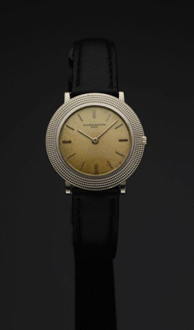 VACHERON & CONSTANTIN REF. 6395.WHITE GOLD.Vacheron & Constantin, Genève, No. 567930, case No..391704, Ref. 6395. Made circa 1960..Fine and rare, small, extra-flat, water-resistant, 18K white gold.wristwatch.