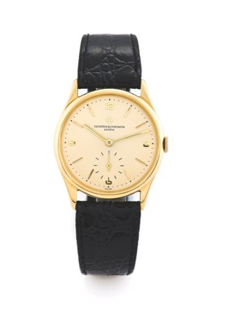 VACHERON & CONSTANTIN REF. 4066 - YELLOW GOLD.Vacheron & Constantin, Genève, movement No. 512541, case No. 334632, Ref. 4066. Made circa 1953..Very fine, 18K yellow gold wristwatch.