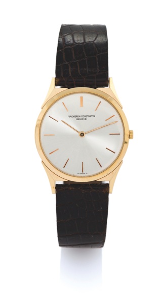 VACHERON REF. 6099 PINK GOLD.Vacheron & Constantin, Genève, No. 547309, case No. 372747, Ref.6099. Made in.the 1960s. Very fine, rare, thin and elegant, 18K pink gold gentleman’s wristwatch.with an 18k pink gold buckle.