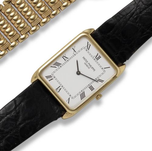 Patek Philippe. An 18ct gold manual wind wristwatch