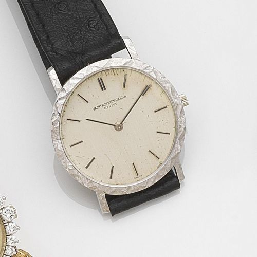 Vacheron & Constantin. An 18ct white gold manual wind wristwatch