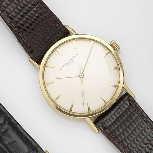 Vacheron & Constantin. An 18ct gold manual wind wristwatch