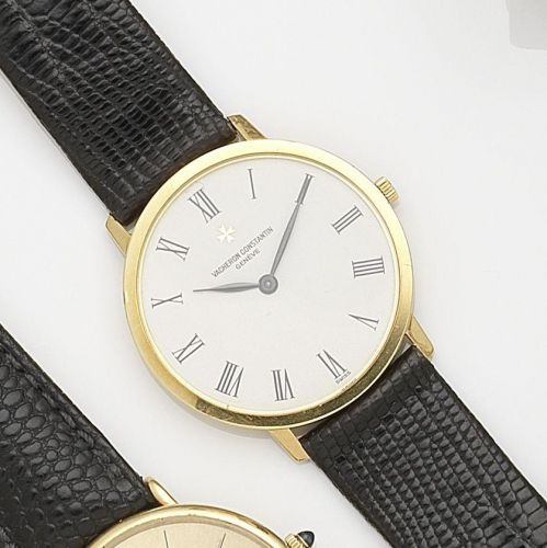Vacheron & Constantin. An 18ct gold manual wind wristwatch