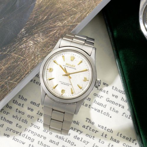 Rolex. An historically interesting stainless steel automatic bracelet watch, the property of Colonel John Blashford-Snell