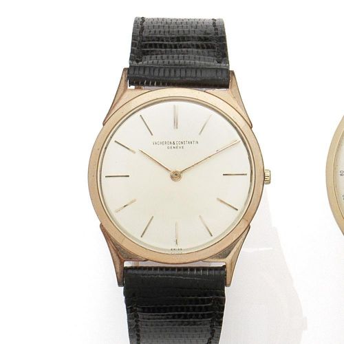Vacheron & Constantin. An 18K rose gold manual wind wristwatch